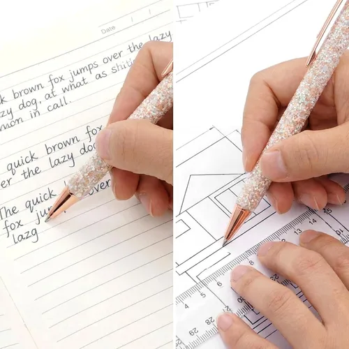 Vista 5 de 50 repuestos de tinta para bolígrafos retráctiles Click de 3.86 pulgadas