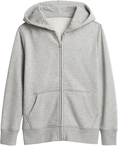 Vista 22 de GAP Sudadera con capucha y cremallera completa con logotipo para niños