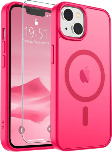 Vista 55 de SUPFINE Funda magnética para iPhone SE 2022 (3ª)/2020 (2ª), iPhone 8 (compatible con MagSafe) (protección contra caídas de grado militar), funda