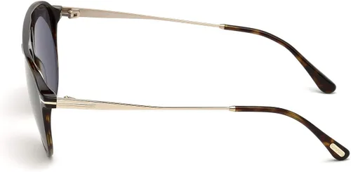 Vista 3 de Gafas de sol Tom Ford FT 0587 Carlo- 02 52A dark havana smoke