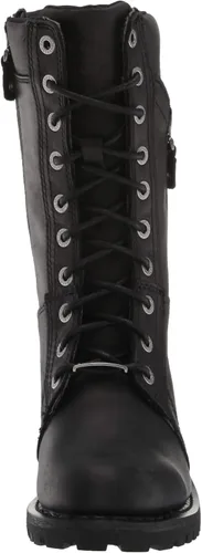 Vista 2 de HARLEY-DAVIDSON FOOTWEAR Botas de motocicleta Harnett para mujer, Negro
