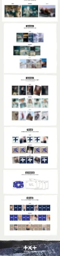 Vista 3 de TXT The Name Chapter : FREEFALL Contenido del 3er Álbum+Tarjeta Fotográfica+Pegatina+Seguimiento Sellado Tomorrow X Together