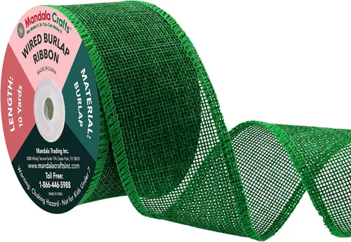 Vista 74 de Mandala Crafts Cinta de arpillera negra de 1.5 pulgadas de ancho para manualidades, rollo de 20 yardas de cinta rústica de arpillera para coronas