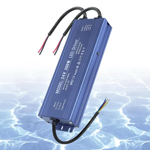 Vista 16 de Controlador LED de 12 V 100 W impermeable IP67, transformador LED ultra delgado de 110 V CA a 12 V CC 8.3 A 100 vatios silencioso convertidor
