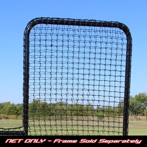 Vista 3 de Cimarron Sports 7 x 6 pies de repuesto de béisbol y sóftbol portátil de lanzamiento de red de seguridad de pantalla L, solo red (sin marco incluido)
