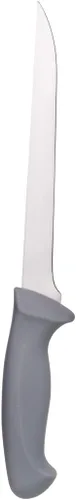 Vista 12 de Restaurantware - Cuchillo de chef de 10 pulgadas de acero inoxidable, mango ergonómico, agarre antideslizante, duradero, apto para lavavajillas