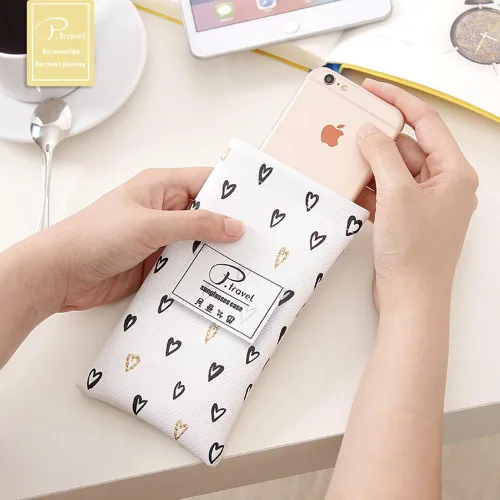 Vista 5 de Funda para gafas de sol para mujer con paño de limpieza - 2