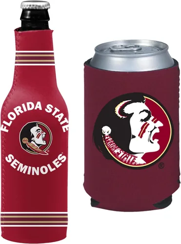 Vista 136 de College Team Color Logo Can & Bottle Holder Insulator Beverage Cooler Set