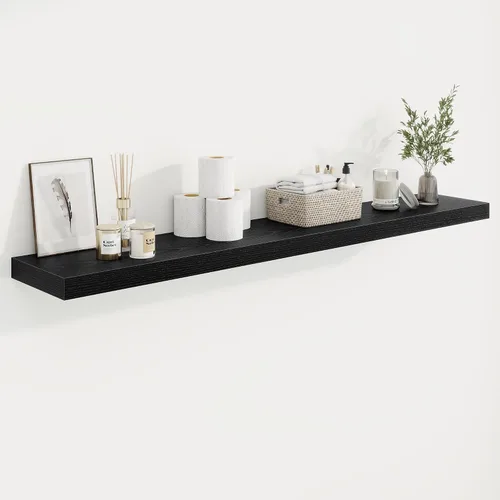 Vista 106 de Marsmiles Estantes flotantes cuadrados para pared, 8 pulgadas de ancho x 8 pulgadas de profundidad x 1.25 pulgadas de alto, paquete de 3 estantes