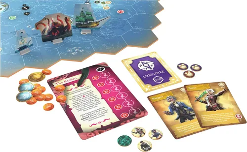 Vista 5 de Sea of Thieves The Board Game: Voyage of Legends