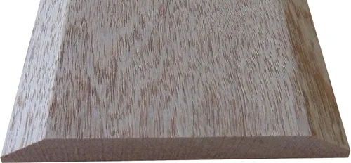 Vista 2 de ADA Umbral para interiores de madera dura maciza de 1/2 pulgada en roble rojo (3 1/2 pulgadas x 24 pulgadas)