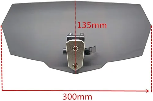 Vista 4 de motorcycle windshield Motorcycle Wind Deflector Smoked Windshield Compatible with BMW R 1200 Gs Compatible with Vfr 800 Compatible with Compatible