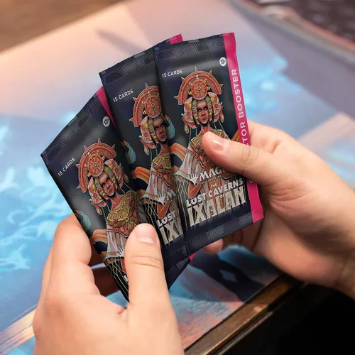 Vista 7 de Magic: The Gathering Las Cavernas Perdidas de Ixalan Caja Booster de coleccionista (15 cartas mágicas)