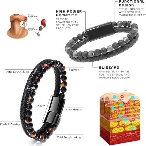 Vista 7 de FOTTEPP Humanic+ Maxhematie - Pulseras de cuentas de Maxhematie Humanic+ Pro, pulseras de cuentas Humanic+ Pro Maxhematie, pulsera de cuentas humanic