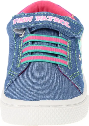 Vista 3 de Paw Patrol Toddler Shoe, Denim Low Casual, Skye, Everest, Chase, Marshall, Blue, Toddler