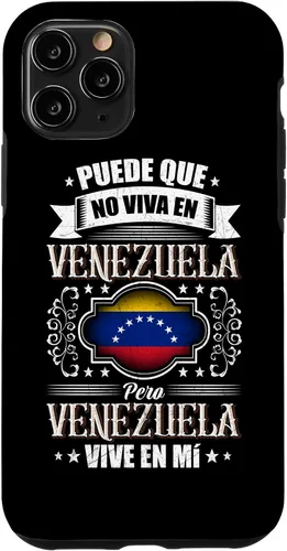 Vista 29 de Funda para iPhone 16 Puede Que Yo No Viva En Venezuela, Pero Venezuela Vive En Mí