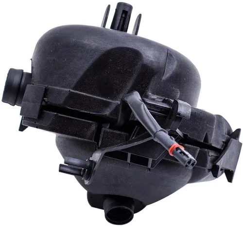 Vista 3 de Ensun Válvula de ventilación de cárter separador de aceite con kit de manguera de respiradero compatible con N52 E90 E91 E60 E61 E85 E86