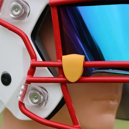Vista 5 de Clips de repuesto para visera de fútbol para casco de fútbol, ajuste universal (1 par)