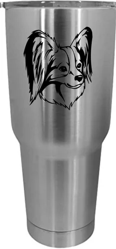 Vista 234 de Cairn Terrier - Vaso grabado con temática de perro, 30 onzas