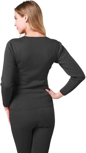 Vista 5 de 9M - Conjunto de ropa interior térmica con forro polar ultrasuave para mujer