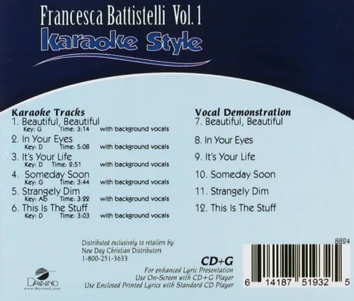 Vista 2 de Daywind Style Francesca Battistelli Vol. 1