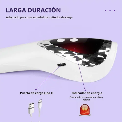 Vista 6 de Luz UV de mano para uñas de gel, mini lámpara de uñas portátil con flash LED, esmalte de curado de uñas recargable, secado rápido, máquina de secado