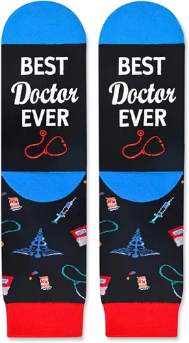 Vista 3 de Zmart Unisex Lawyer Cop Fireman Pilot Dentist Doctor Nurse Realtor Socks, Gifts For Lawyer Police Firefighter Dentist Nurse