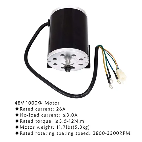 Vista 2 de Arnés de cableado del controlador de motor sin escobillas de 48V 1800W para ATV Go Kart