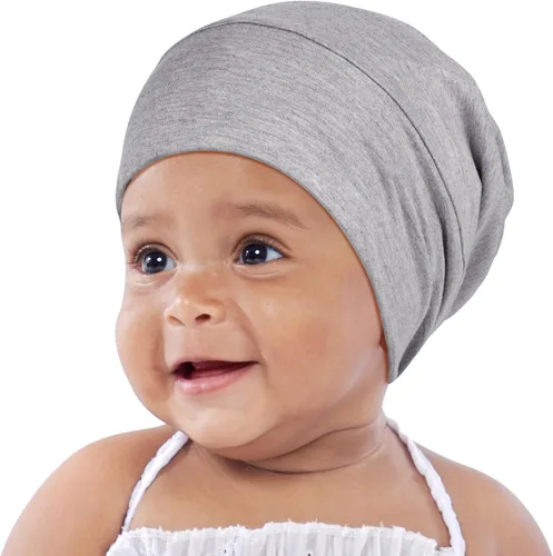 Vista 12 de OLESILK Gorro de Seda para Bebé de 0-6 Meses - Gorro de Cabello para Niños Pequeños de Seda de Morera 100%, Gorro de Noche Ajustable para Dormir