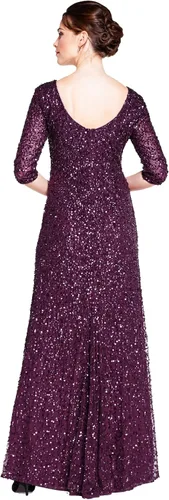 Vista 3 de Adrianna Papell Vestido con cuentas para mujer