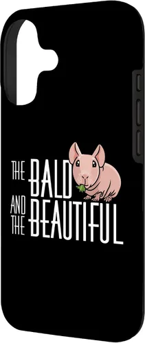 Vista 2 de Funny Kawaii Kids Bald Beautiful Hairless Guinea Pig Lover Case for iPhone 17