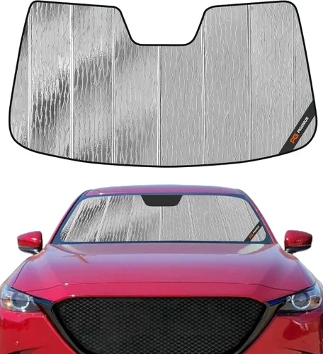 Vista 19 de Pigenius Parasol de parabrisas para Mazda CX-5 2013-2016 Parasol de ventana delantera - Salvaguardia