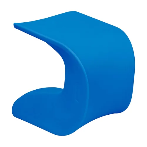 Vista 20 de ECR4Kids Wave Seat, 18in - 19.6in Altura del asiento, Taburete de percha, Cian