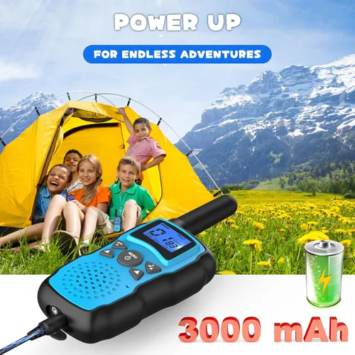 Vista 2 de Wishouse Walkie Talkies para niños recargable