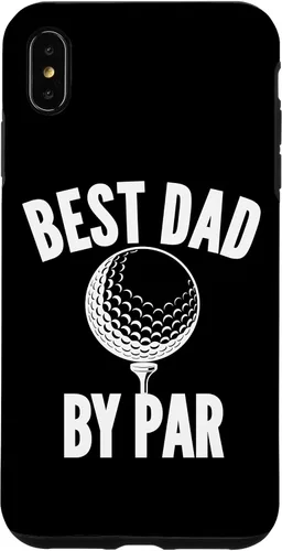 Vista 7 de iPhone 15 Best Dad by Par Golf Golfing Daddy Cute Funny Saying Case