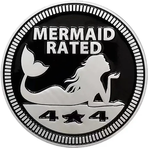 Vista 6 de Emblema Insignia de Playa Clasificada 4 x 4 de Metal Insignia Automotriz 3D Adorno Gancho Insignia de Maletero Calcomanías Adhesivos