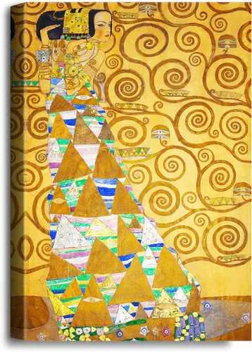 Vista 75 de A&T ARTWORK Avenue to Schloss Kammer por Gustav Klimt. Las reproducciones de arte clásico del mundo, impresiones en lienzo giclée para decoración