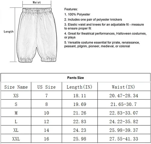 Vista 2 de BPURB Disfraz colonial para niños, disfraz colonial del siglo XVIII, pantalones coloniales para niños, pantalones de pantalón, talla 7, 8, 10, 12