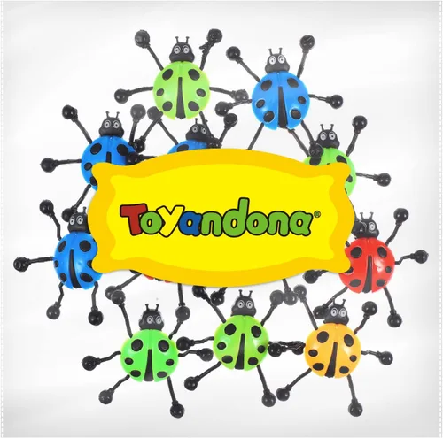 Vista 7 de TOYANDONA 12 escaladores de pared adhesivos, juguetes creativos elásticos para insectos y ventanas, juguetes para niños, recuerdos de fiesta