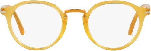 Vista 2 de Persol PO3185V - Marcos redondos para gafas graduadas, Negro (blackDemo Lens)