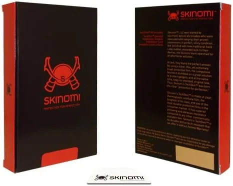 Vista 2 de Skinomi Protector de pantalla compatible con Nintendo DS Lite Clear TechSkin TPU Anti-Bubble HD Film