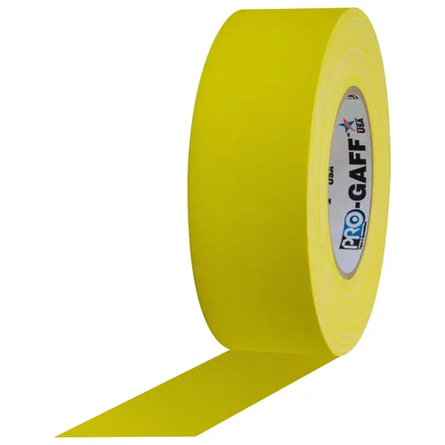 Vista 7 de ProTapes Pro Gaff - Cinta adhesiva plástica mate con adhesivo de goma, 11 mil de grosor, 55 yardas de longitud