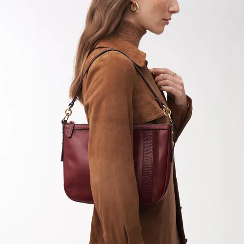 Vista 7 de Fossil Bolso cruzado de cuero Jolie para mujer
