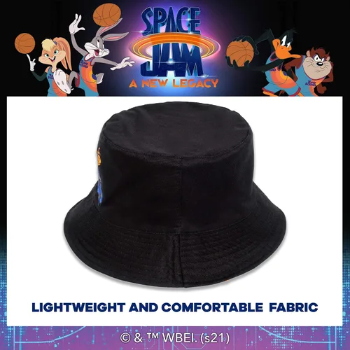 Vista 4 de Concept One Space Jam Tune Squad Denim Bucket Hat, Denim