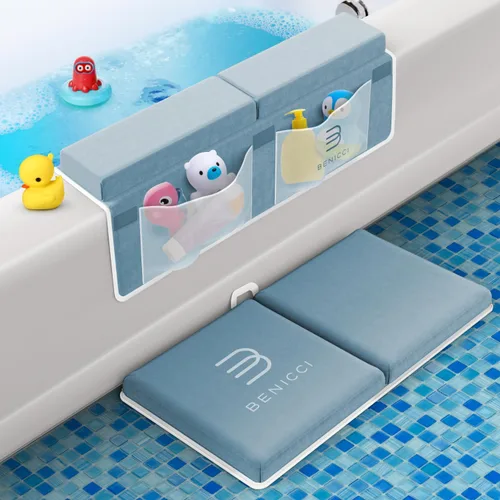 Vista 11 de Benicci Juego de rodilleras y coderas de baño, alfombrilla de rodillas para Beige
