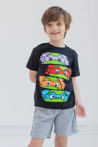 Vista 7 de Nickelodeon Teenage Mutant Ninja Turtles - Paquete de 3 camisetas gráficas de manga corta