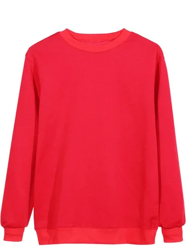 Vista 4 de Sudaderas casuales de manga larga para mujer, de color sólido, a la moda, ligera, holgada