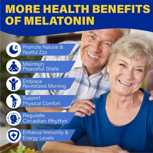 Vista 5 de Gomitas de melatonina de 30 mg para adultos: Suplemento de melatonina de máxima fuerza con L-teanina, ashwagandha, MSM, vitamina D3 y zinc, sin