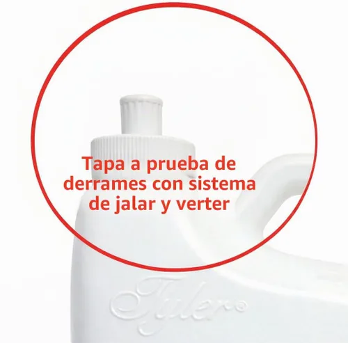 Vista 2 de Tyler Candle Wash Diva - Detergente para ropa de 32 onzas líquidas con bolsa para secadora, tapa a prueba de derrames