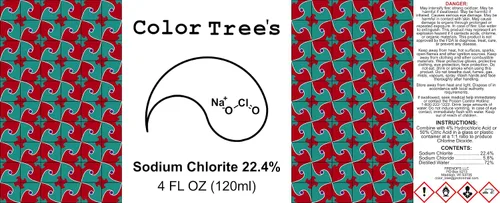 Vista 3 de Color Tree's Kit de dióxido de cloro CDS de 8 onzas (8.1 fl oz) - 22.4% (28%) de clorito de sodio (NaClO2) y 4% de ácido clorhídrico - Dos botellas